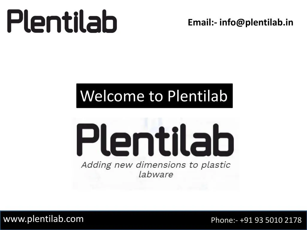 email info@plentilab in