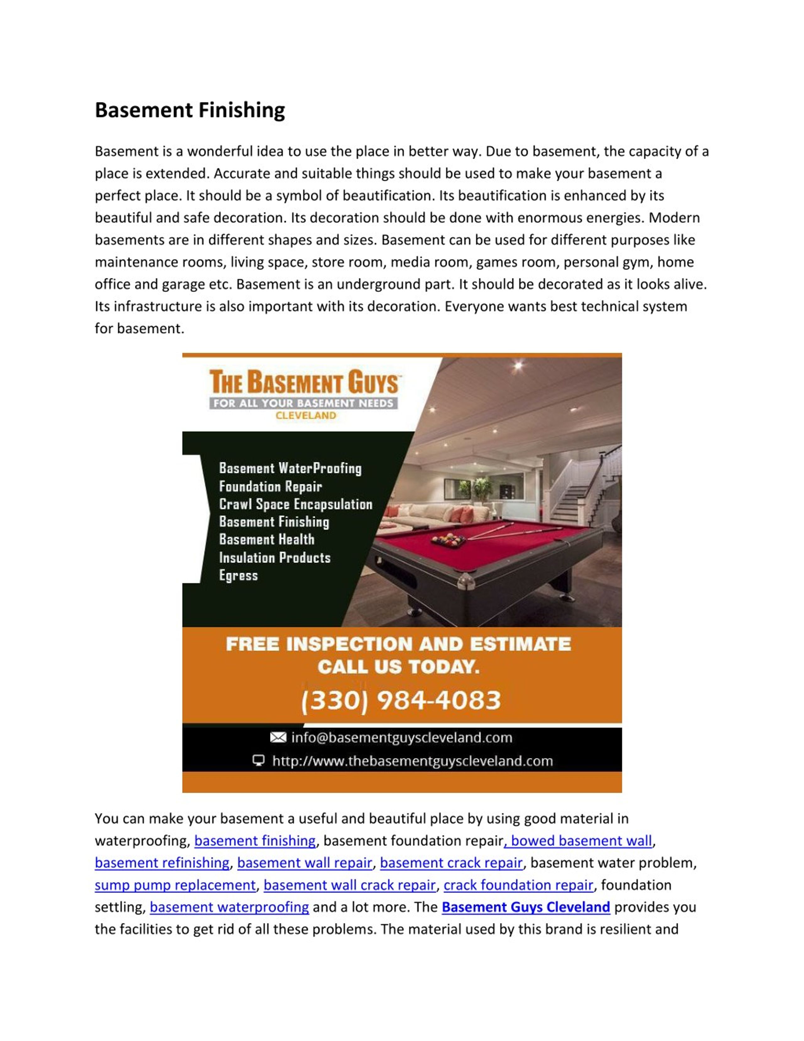 PPT - Basement Finishing PowerPoint Presentation, free download - ID ...