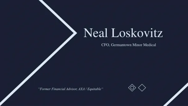 Neal Loskovitz - Worked as a Financial Advisor at AXA Equitable