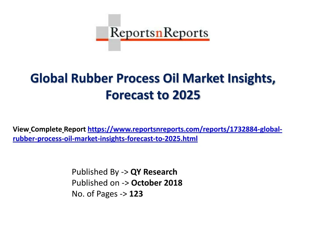 global rubber process oil market insights
