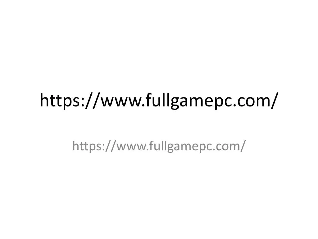 https www fullgamepc com