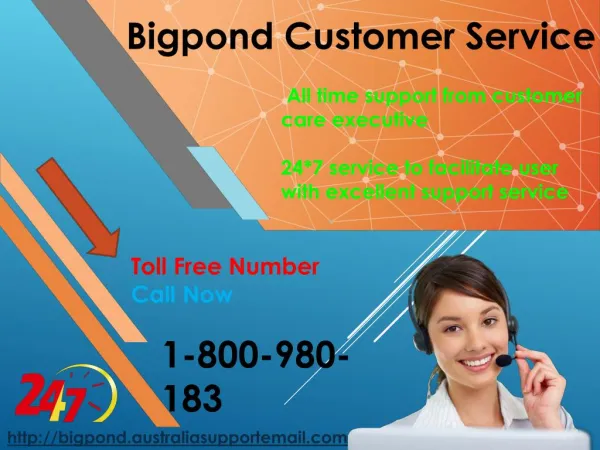 Bigpond Customer Service 1-800-980-183 | Deal To Fix Issues