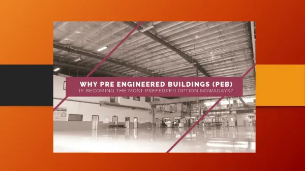 Pre Engineered Buildings (PEBs)