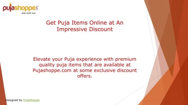 Get Puja Items Online at an Impressive Discount | Pujashoppe.com