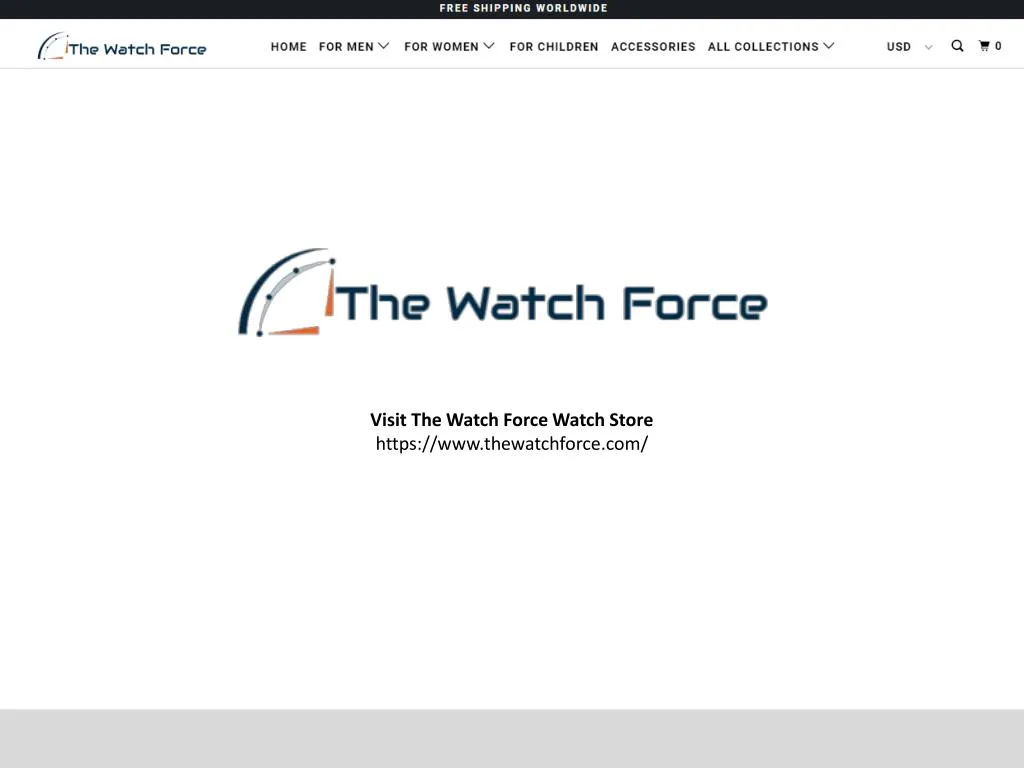 visit the watch force watch store https