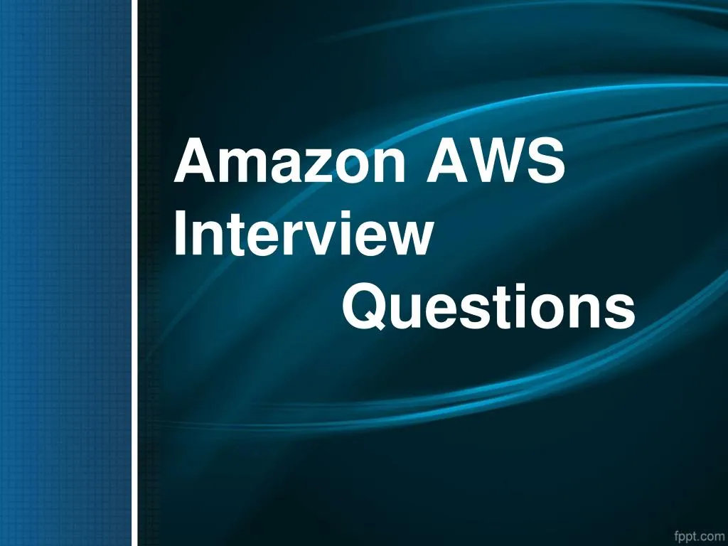 amazon aws interview questions