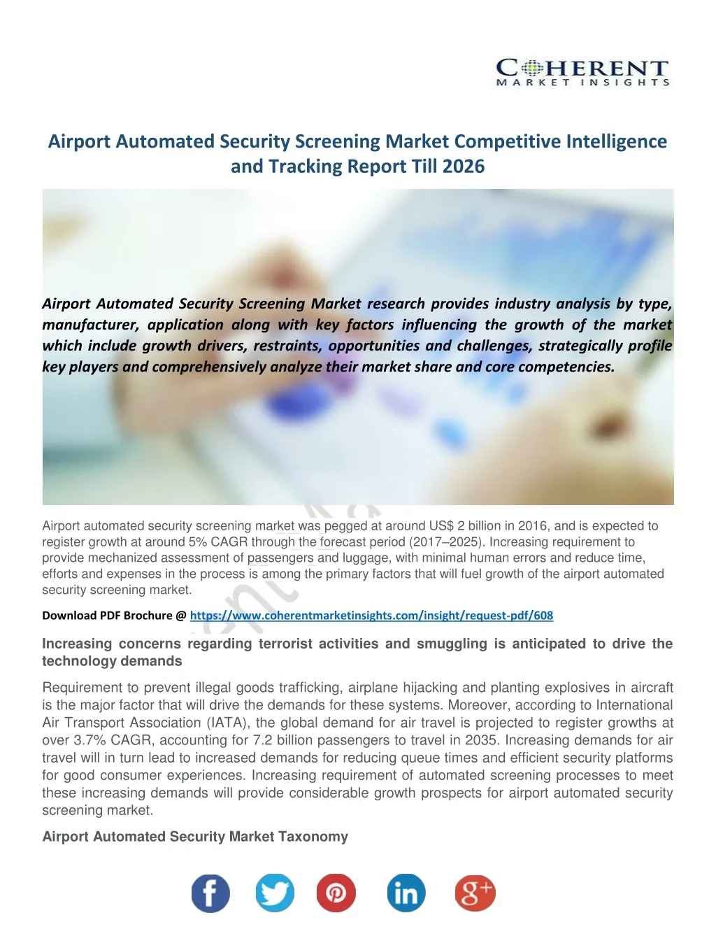 airport automated security screening market