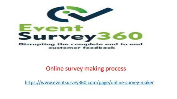 How to create the online survey by using eventsurvey360?