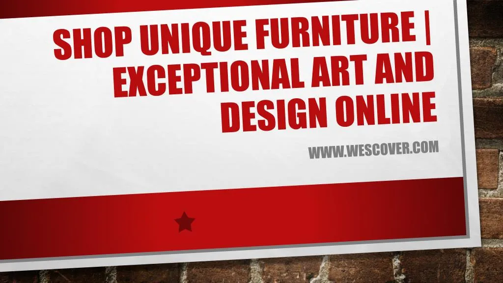 shop unique furniture exceptional art and design online