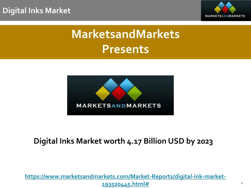 digital inks market