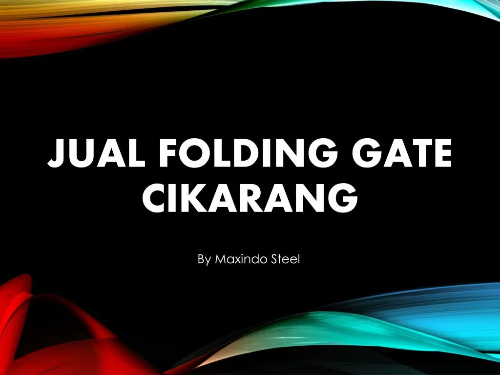 jual folding gate cikarang