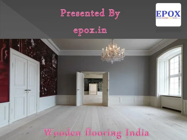 Wooden flooring India