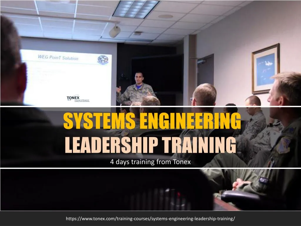 systems engineering leadership training 4 days