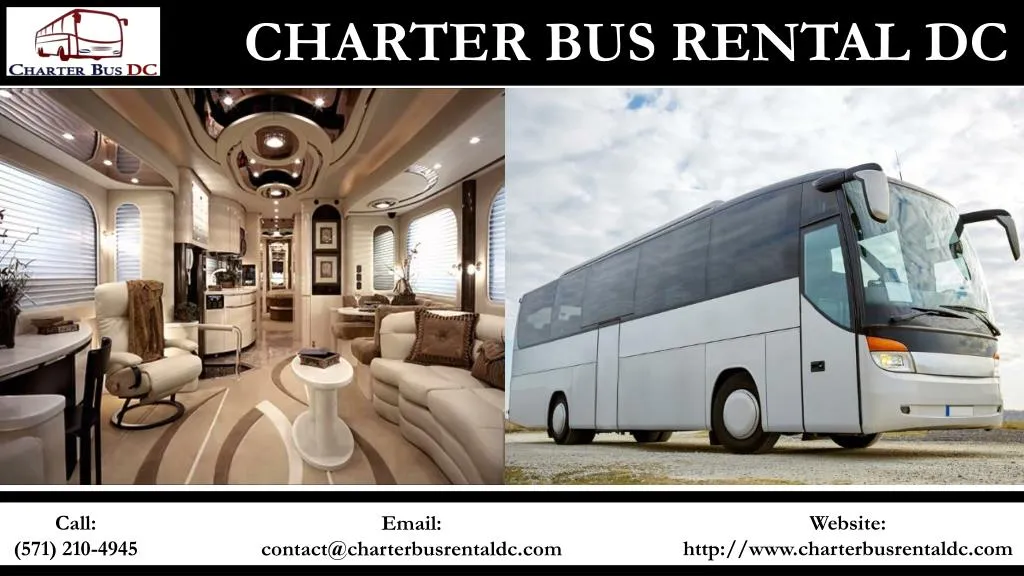 charter bus rental dc