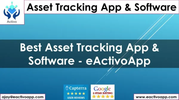Best Asset Tracking App & Software - eActivoApp