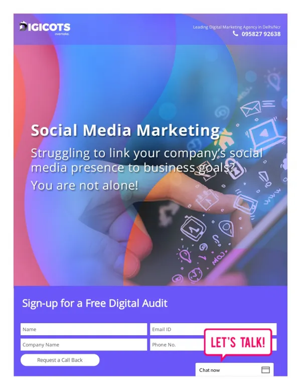 Social Media Marketing Company in Noida - Digicots