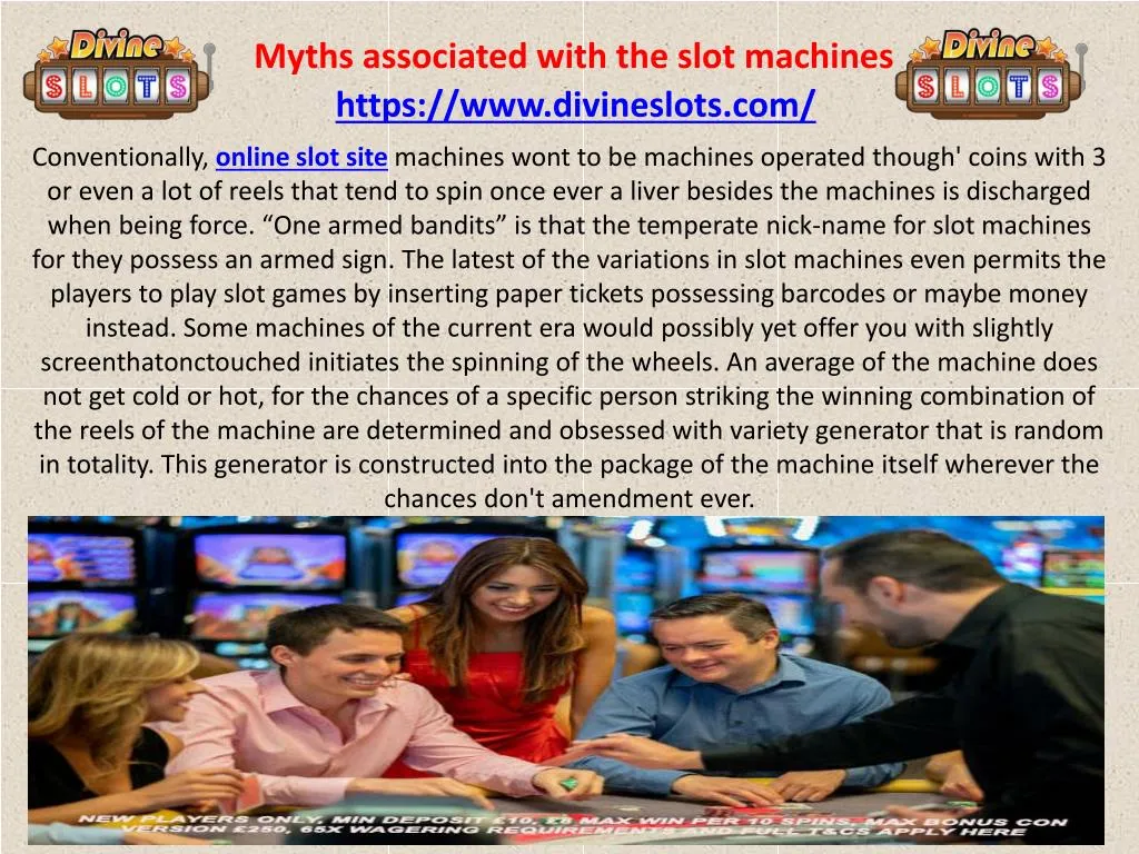 myths associated with the slot machines
