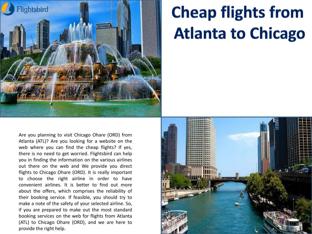 cheap flights from atlanta to chicago