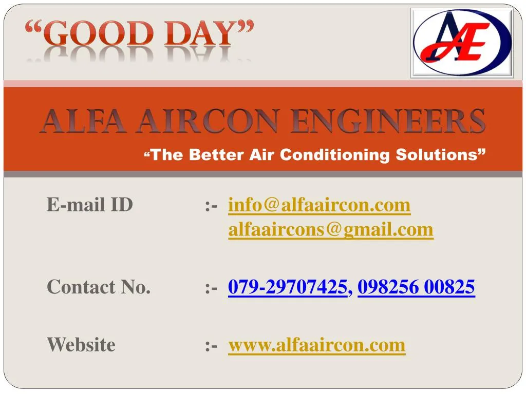 alfa aircon engineers the better air conditioning solutions
