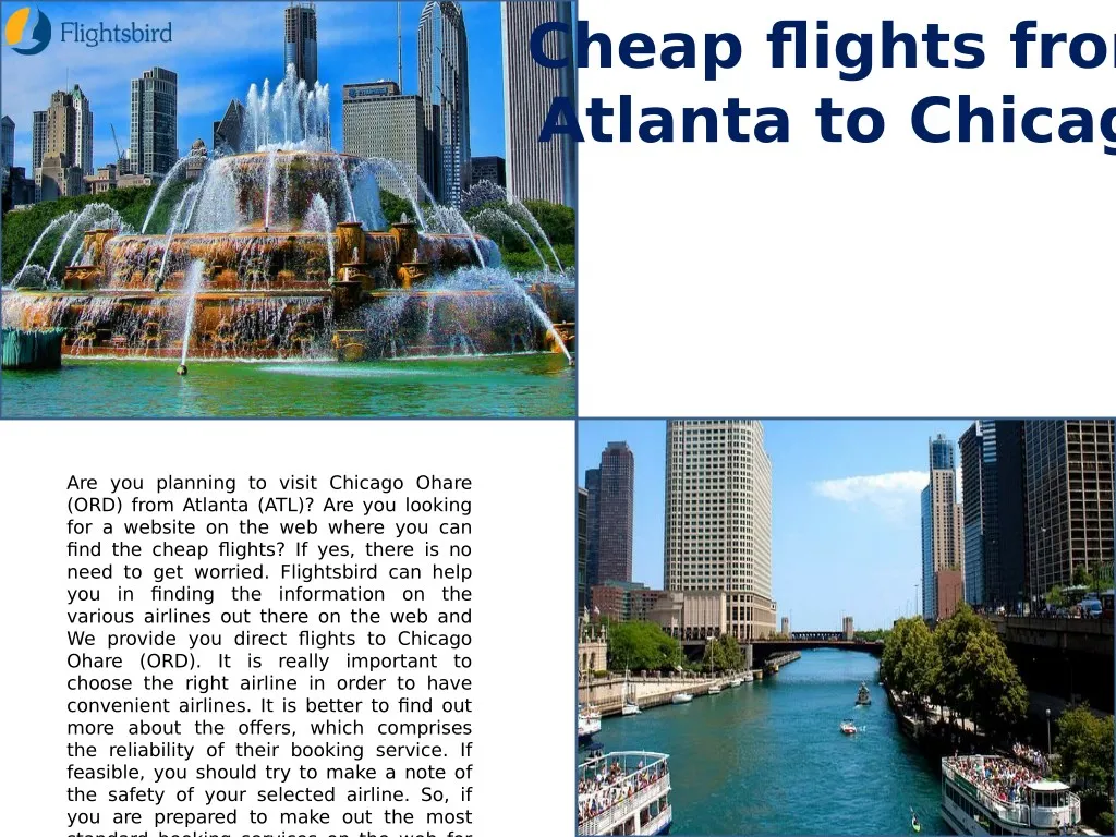 cheap flights from atlanta to chicago