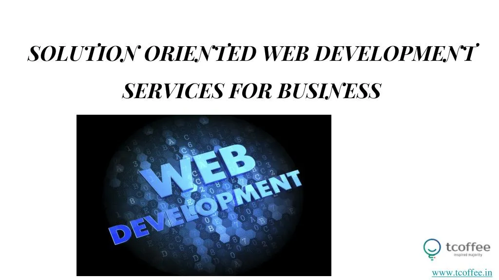 solution oriented web development services