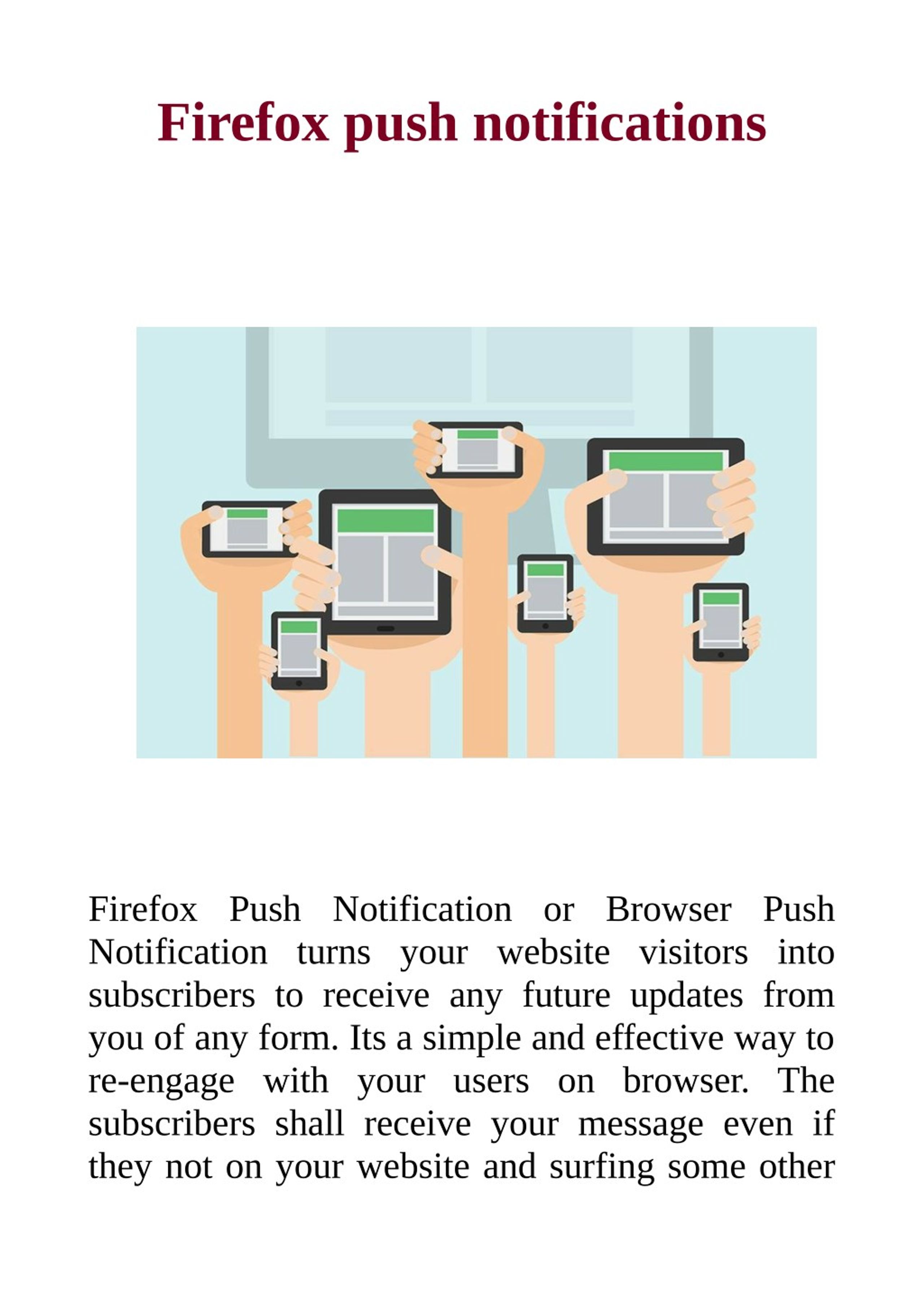 PPT - Firefox push notifications PowerPoint Presentation, free download ...