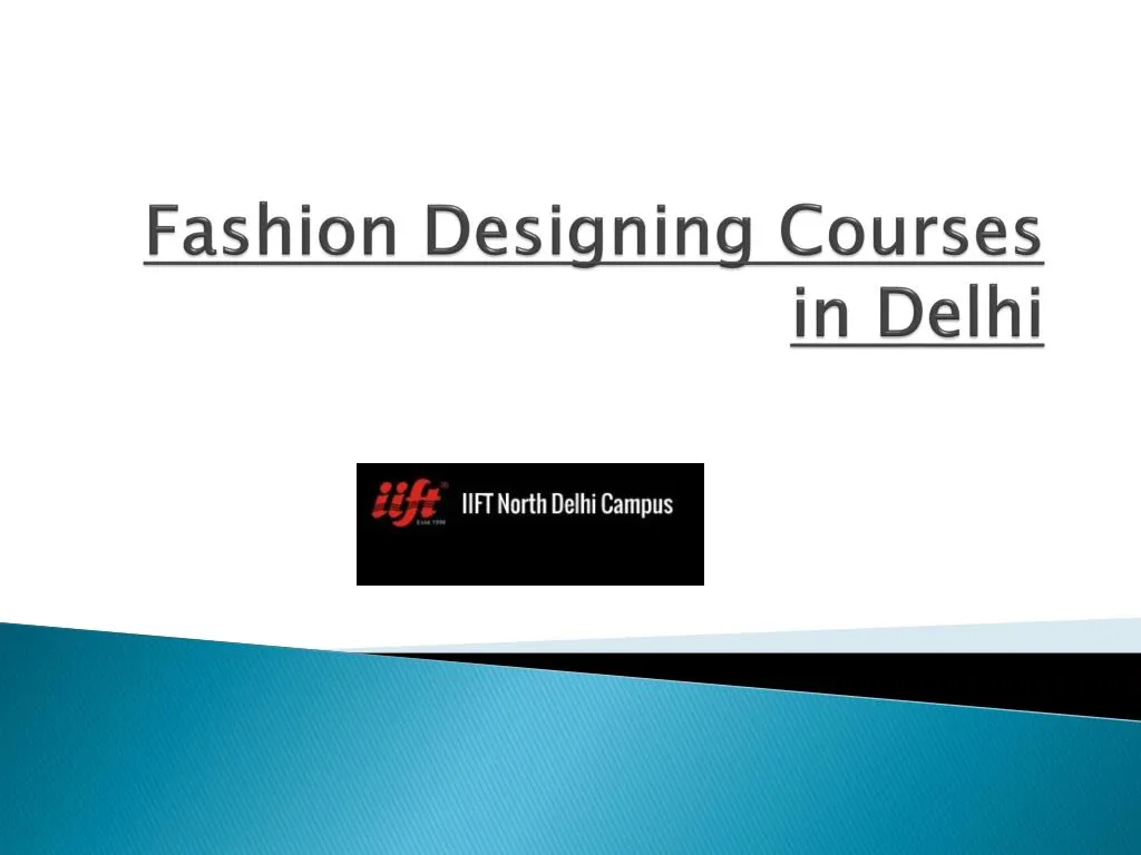 fashion designing courses in delhi