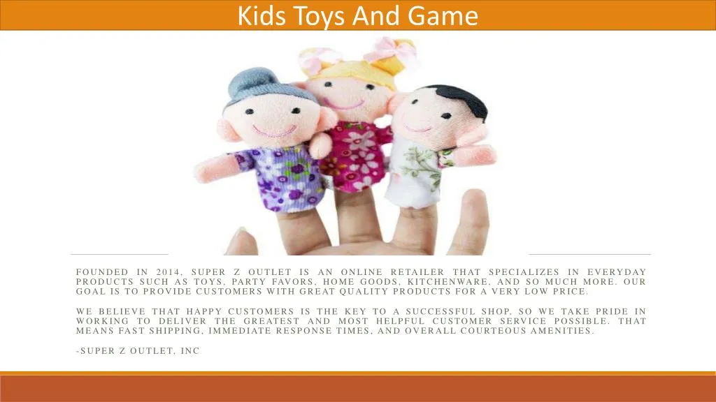 kids toys and game