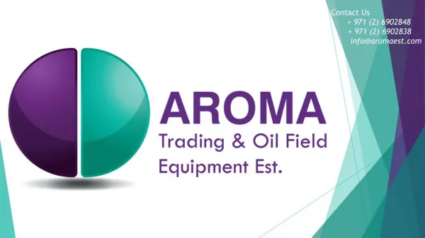 Aroma Trading & Oil Field Equipment Est.