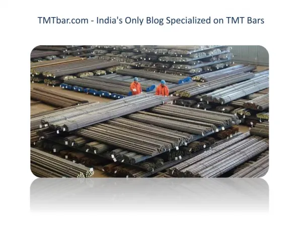 TMTbar.com - India's Only Blog Specialized on TMT Bars