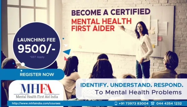 Become a mental health first aider