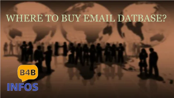 Where to buy email database | Buy Email Lists
