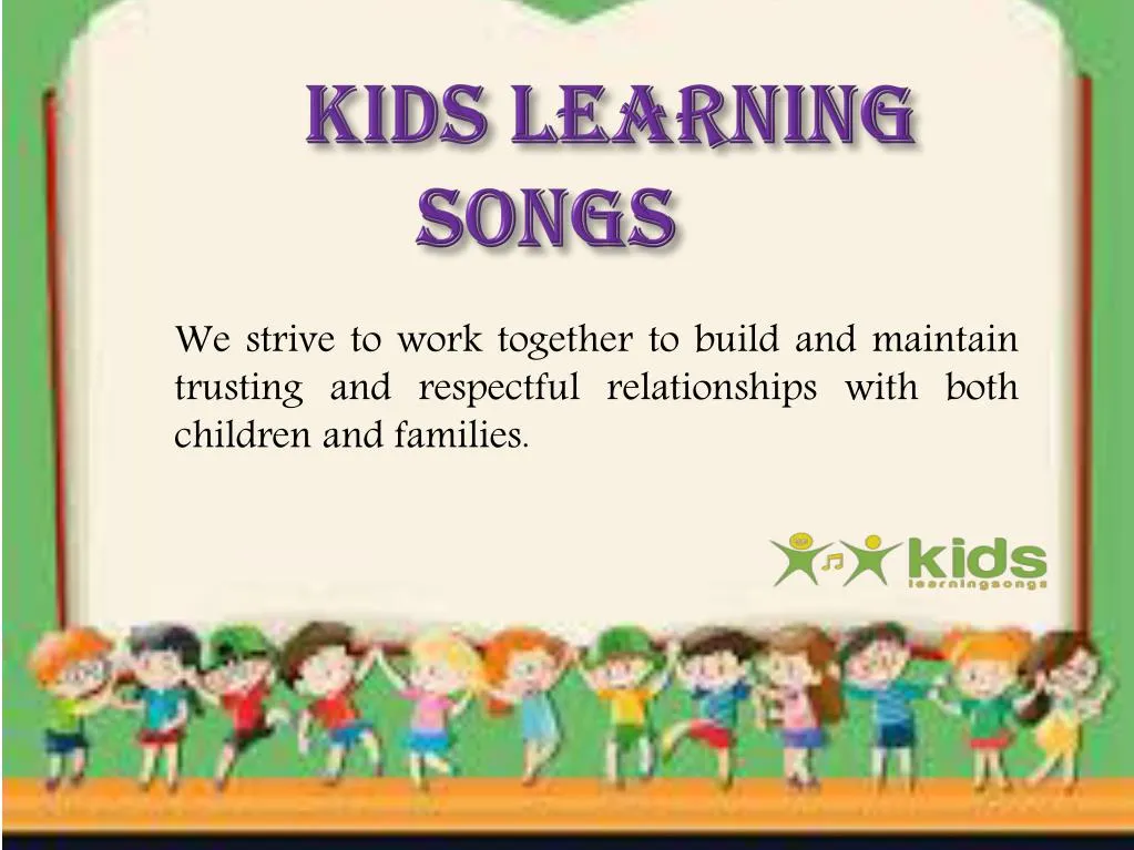 kids learning songs