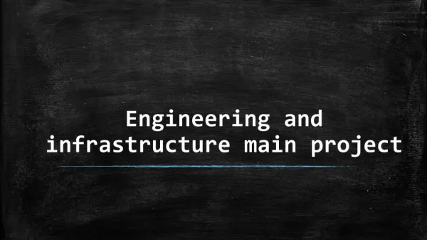 Importance Of Infrastructure And Engineering In Our Daily Lives