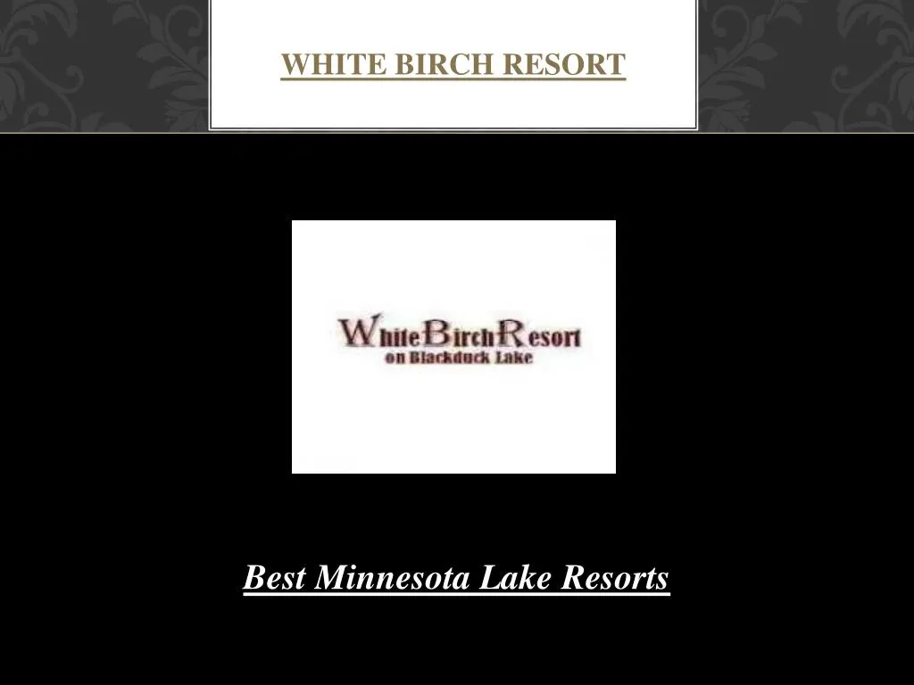 white birch resort