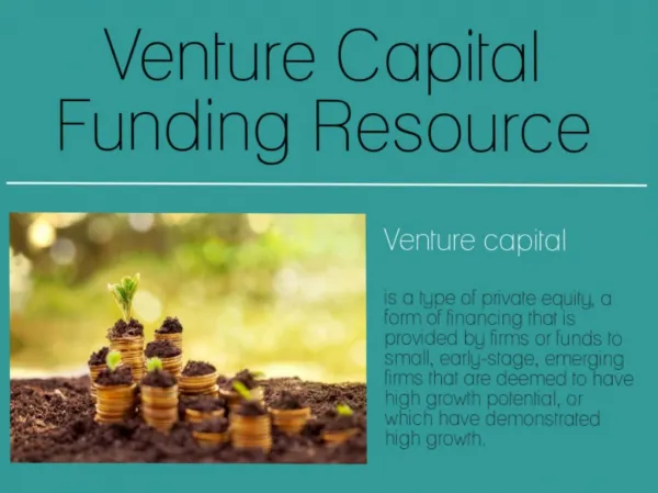 Venture Capital Funding Resource in Texas