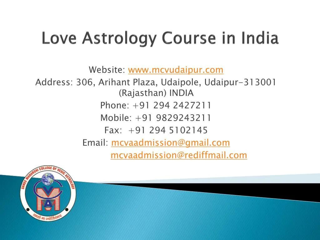 love astrology course in india