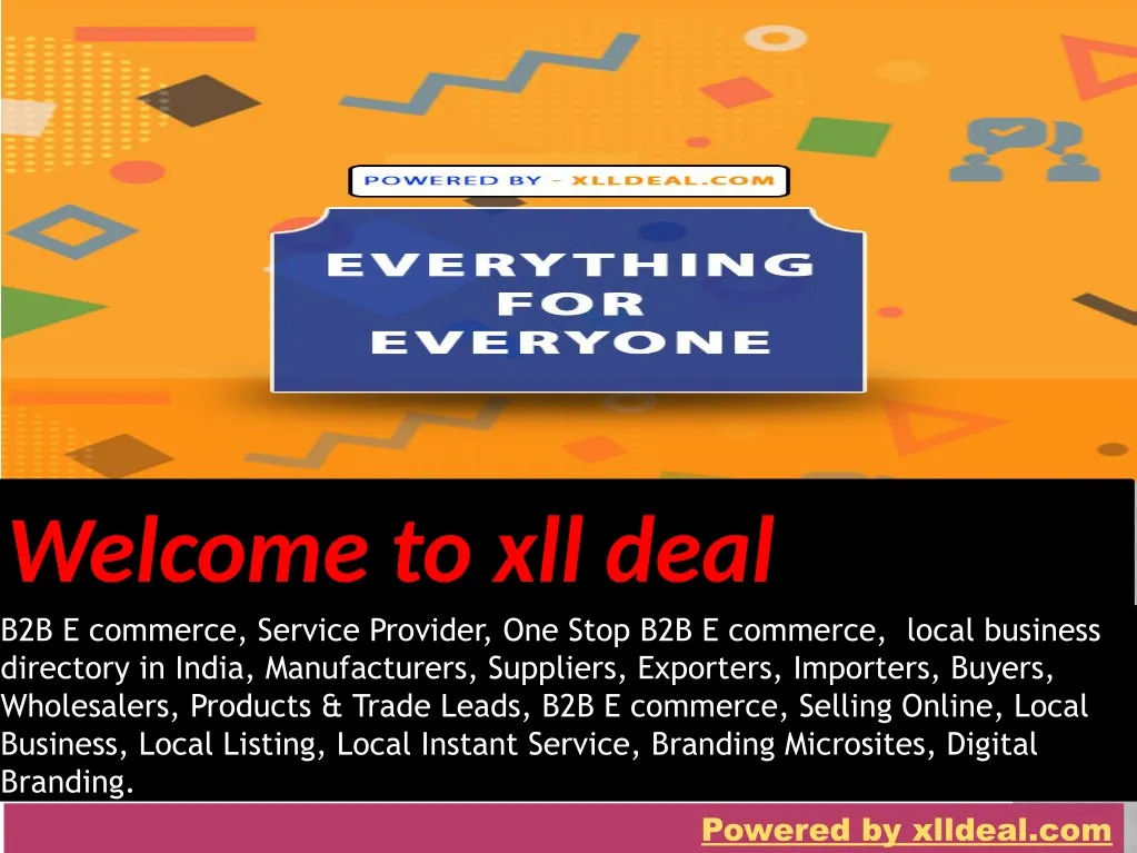 welcome to xll deal