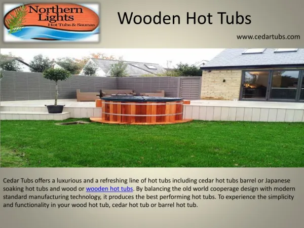 Best Wooden Hot Tubs