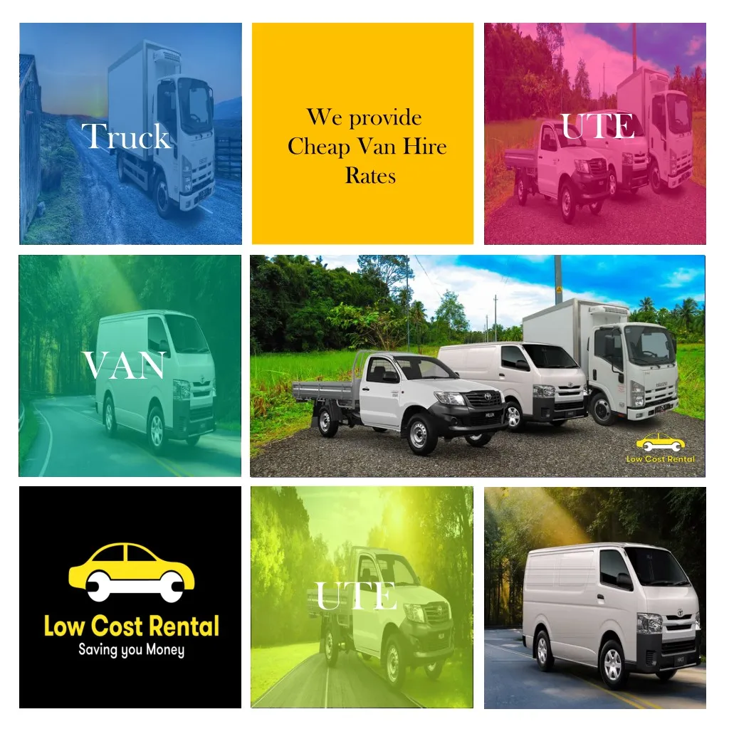 we provide cheap van hire rates