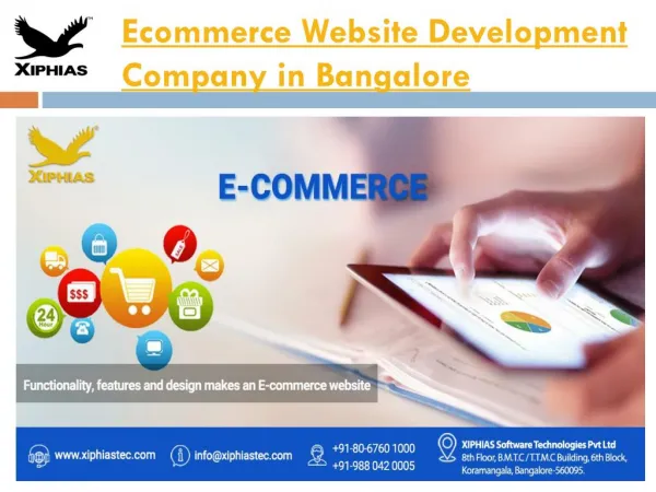 ecommerce website development company in bangalore