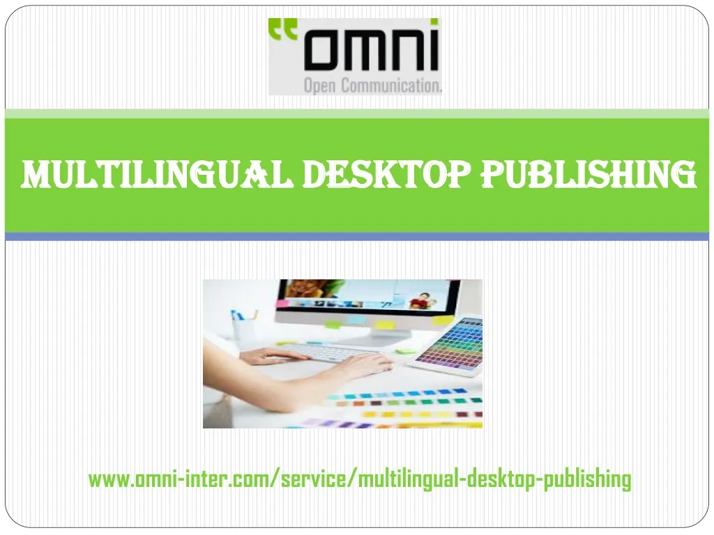 multilingual desktop publishing multilingual