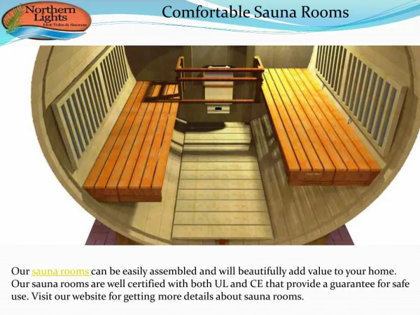 Best Comfortable Sauna Rooms