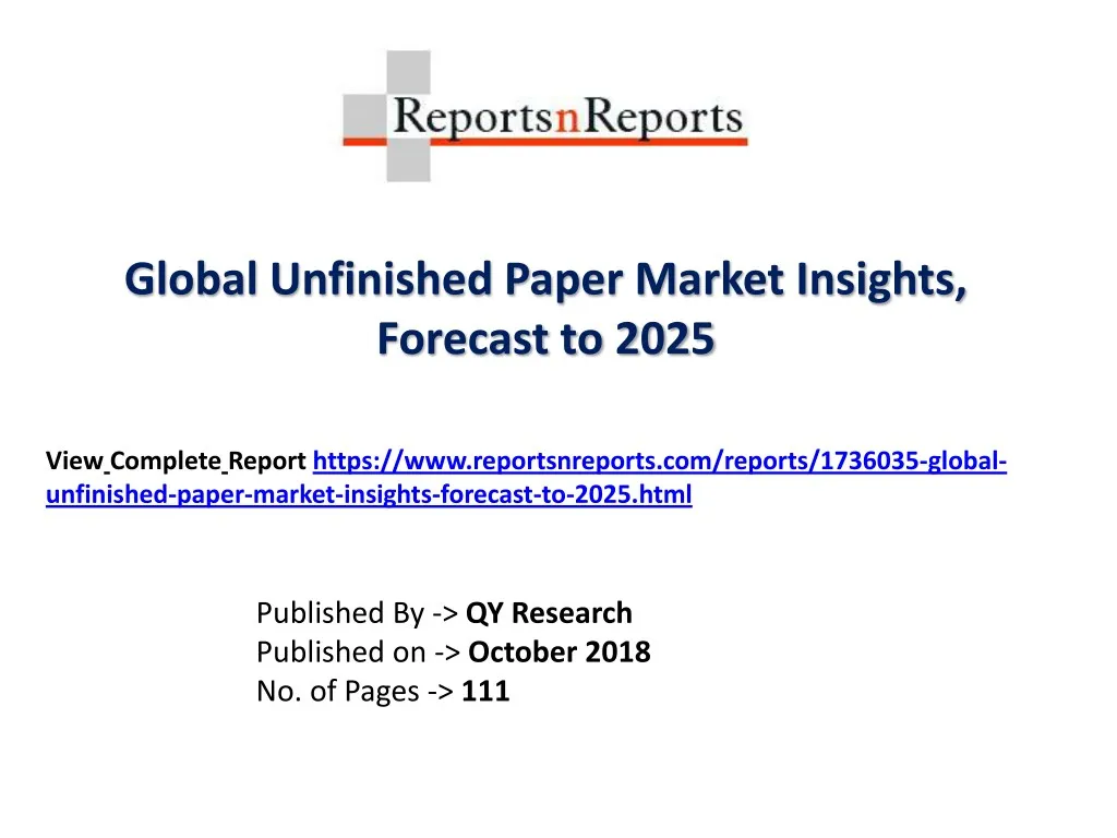 global unfinished paper market insights forecast