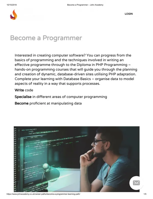 Become a Programmer - John Academy