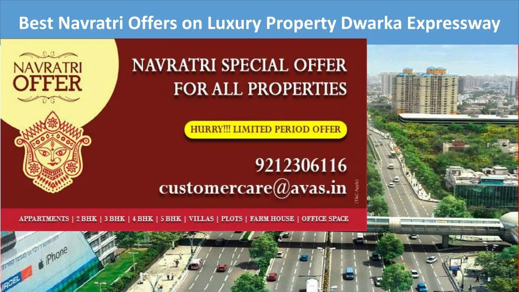 best navratri offers on luxury property dwarka