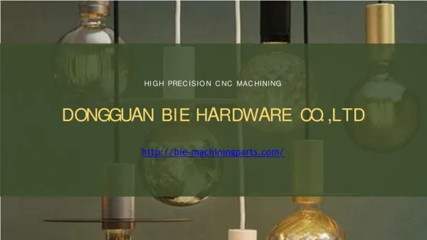 CNC Machining Parts Manufacturers
