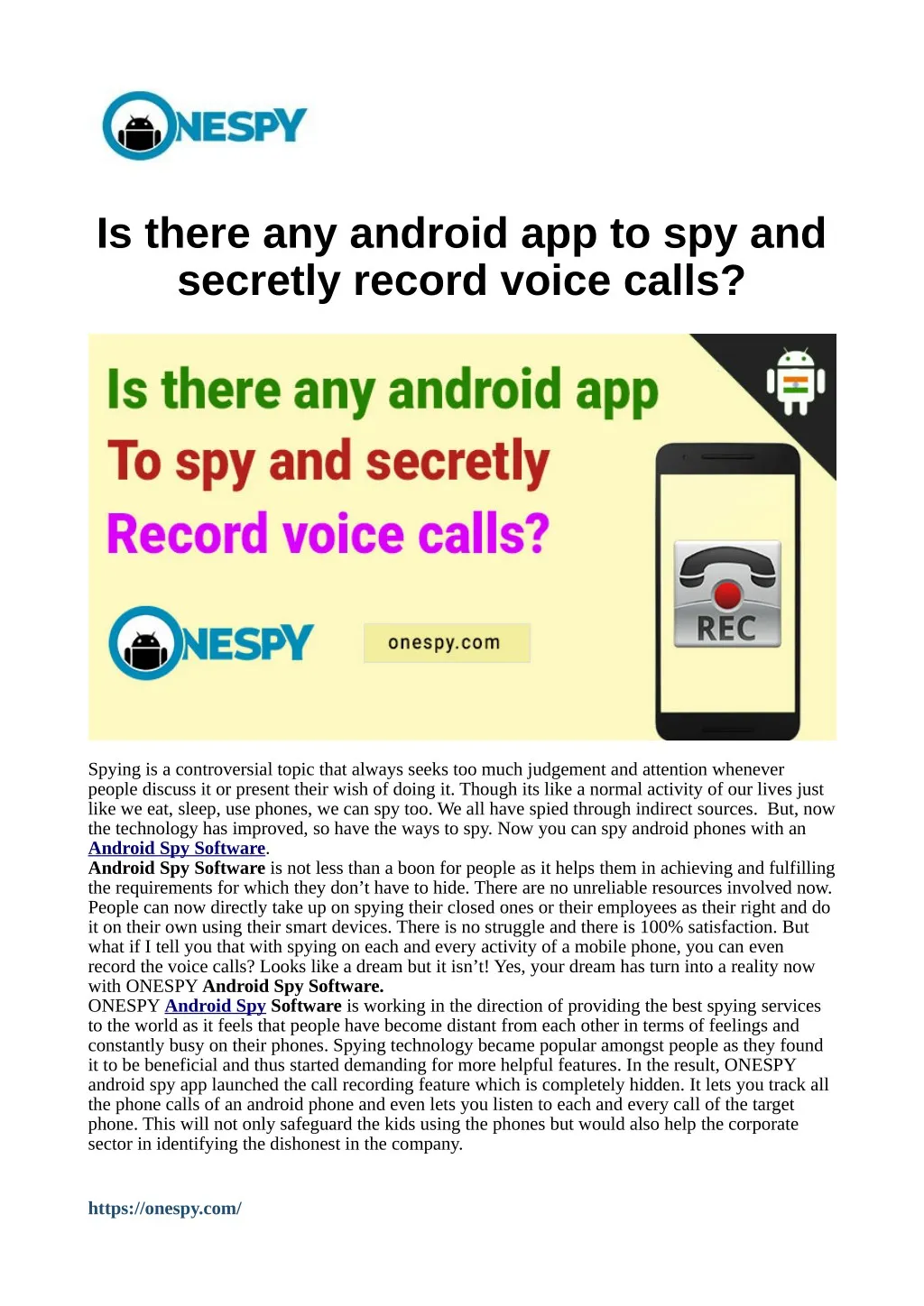 is there any android app to spy and secretly