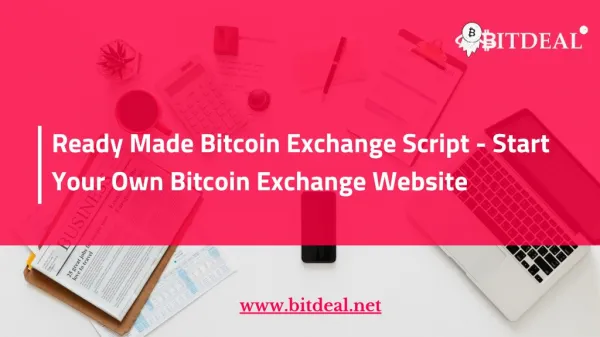Bitdeal | Bitcoin Exchange Script