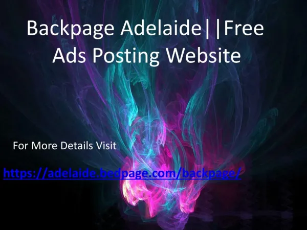 Backpage Adelaide Is Best Ad Posting Site!!!